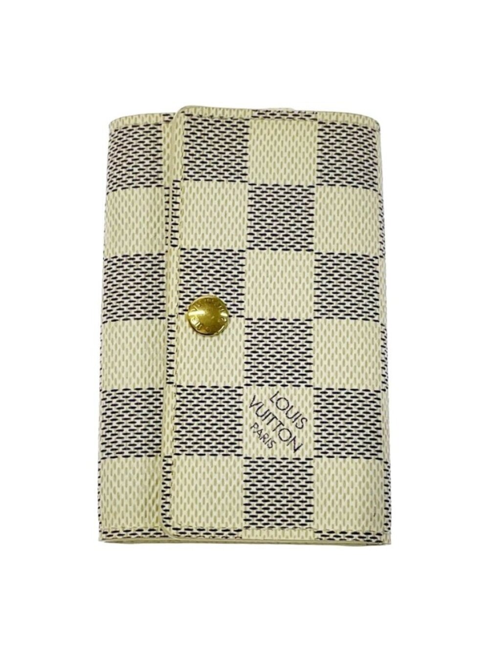 Louis Vuitton Damier Azur Canvas Multicles 6 Key Case White Key Holder
